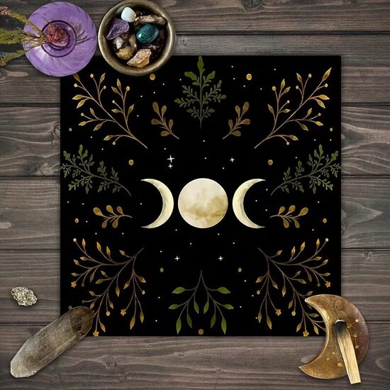 Zīlēšanas sedziņa rituāliem un kāršu izklājumiem